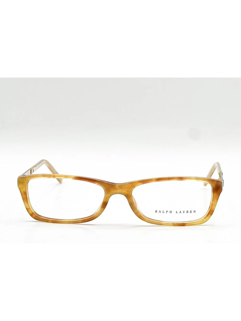 Ralph Lauren RL 6077 5304 Havana Paris Rectangle Eyeglass Frames 52-15-135